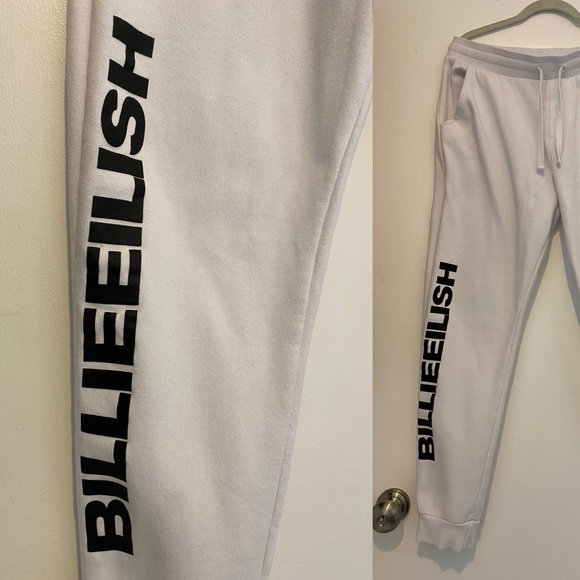 Billie Eilish Blohsh Sweatpants Large✨2019 Lash Music Inc. Made in China. - Picture 5 of 5